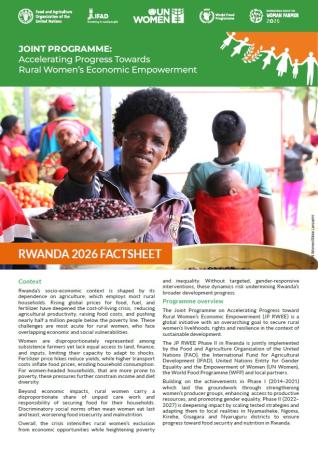 JP RWEE Rwanda Factsheet cover