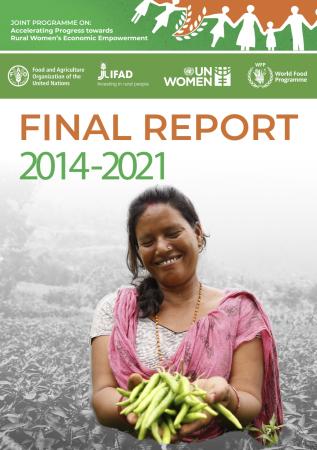 Front cover of JP RWEE Final Report 2014-2021